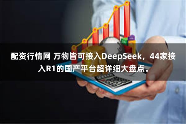 配资行情网 万物皆可接入DeepSeek，44家接入R1的国产平台超详细大盘点。